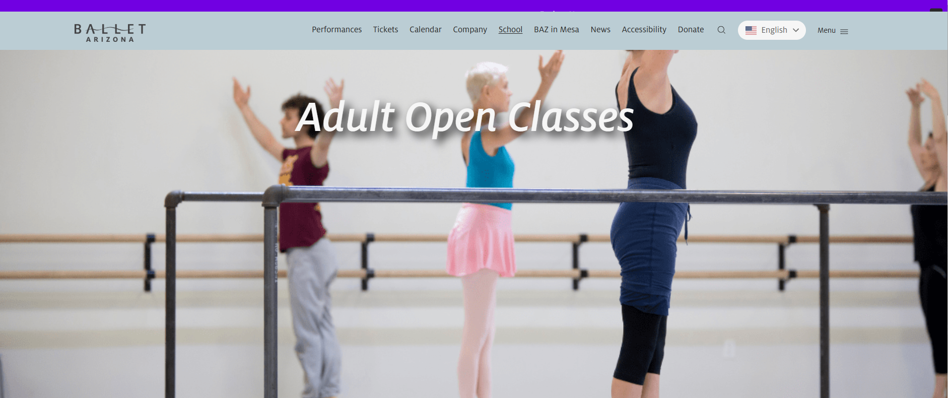 Ballet Arizona Adult Classes